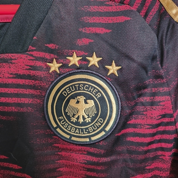 Boys Adidas Germany 2022-23‎  Away Match Jersey Size XL - Picture 3 of 10